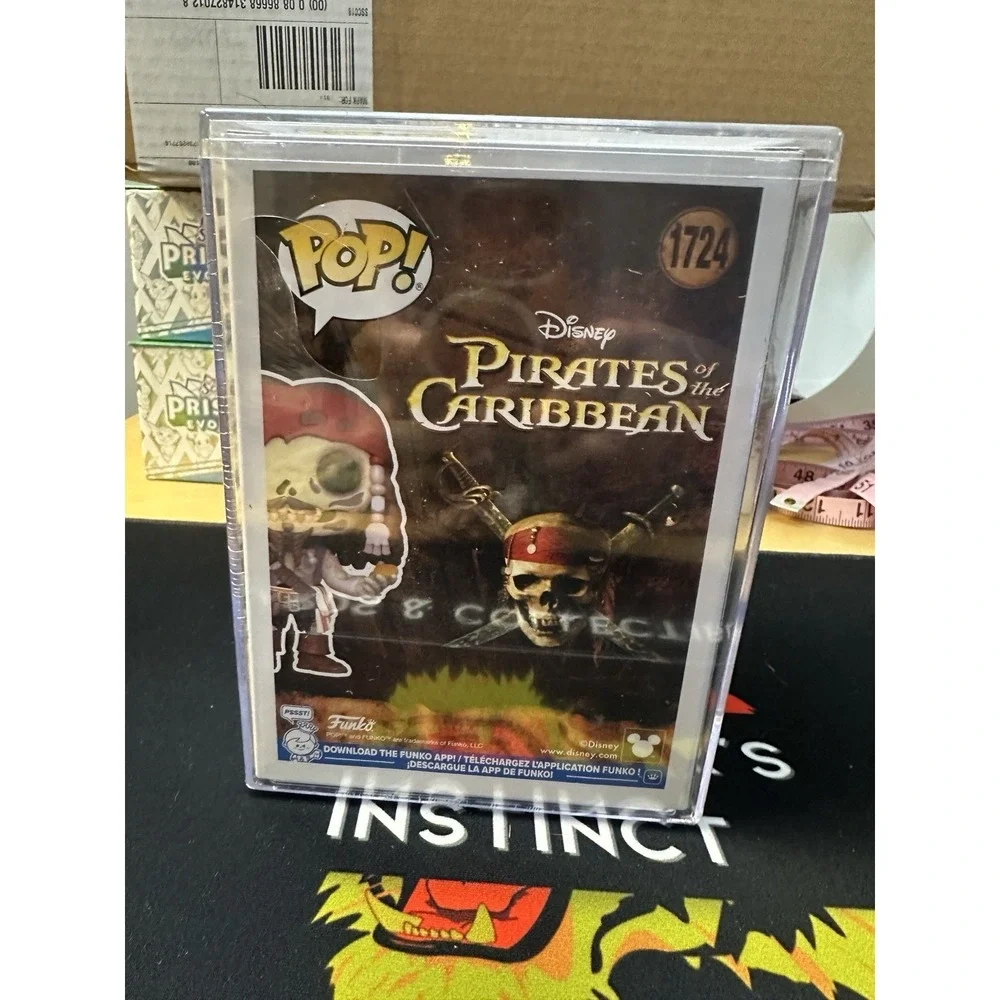 Funko Pop! Pirates Of The Caribbean 1724 Jack Sparrow Skeleton EE LE 3500